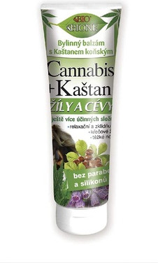 Body Lotion Bione Herbal Hemp Balm with Horse Chestnut Against Varicose Veins