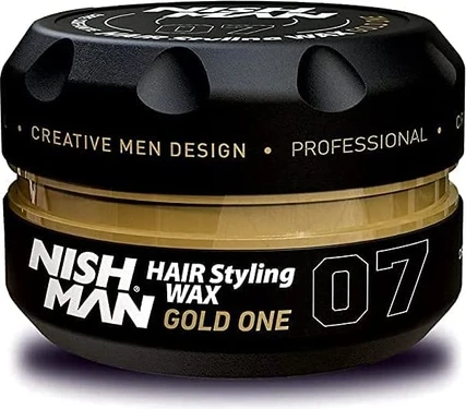 Воск для укладки волос Wax Nishman Hair Styling Wax Gold