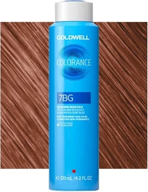 Краска для волос Goldwell Colorance Средний блонд бежево-золотистый теплые коричневые