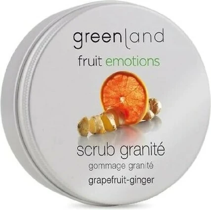 Скраб для тела Greenland Nature Scrub Granité Грейпфрут Имбирь