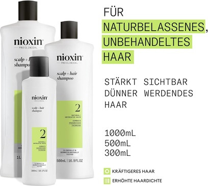 Шампунь Nioxin Scalp + Hair System 2