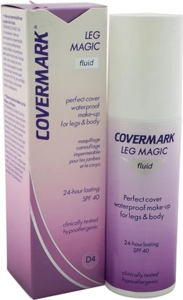Водостойкий тональный крем Covermark Leg Magic Fluid Perfect Cover