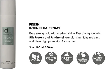 Лак для волос Id Hair Elements Xclusive Intense Hairspray