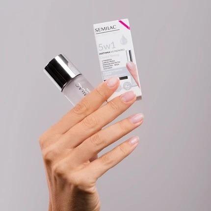Кондиционер для ногтей Semilac 5in1 Crystal Strong