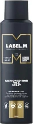 Этикетка лака для волос label.m Fashion Edition