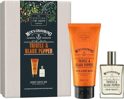 Набор для ухода за телом Scottish Fine Soaps Thistle & Black Pepper
