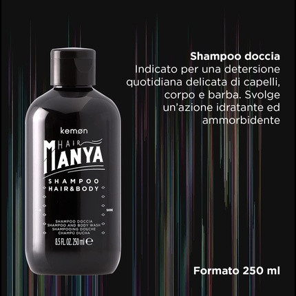Гель для душа Kemon Hair Manya 3 в 1