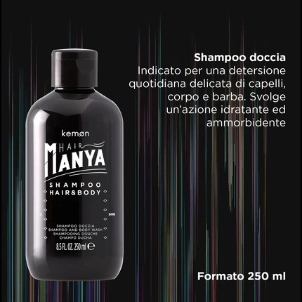 Гель для душа Kemon Hair Manya 3 в 1