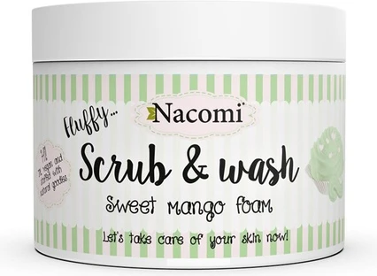 Отшелушивающая и очищающая пенка Nacomi Sweet Mango