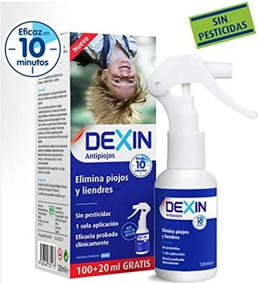 Лосьон Dexin от вшей и гнид, подарочная резинка для волос с маслом чайного дерева
