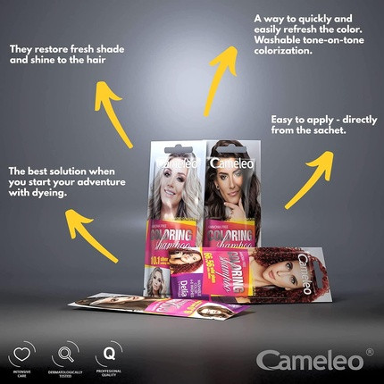 Coloring Shampoo Cameleo Dark Mahogany