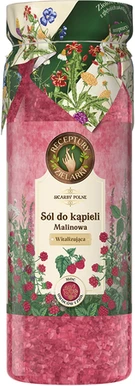 Соль для ванны Receptury Zielarki Тонизирующая Малина