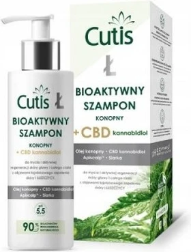 Шампунь Cutis Bioactive Hemp Shampoo With Cbd
