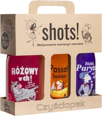 Гель для душа LaQuan Smith Laq Shots Premium Gentle Gel Cleaning Trio