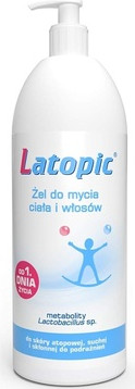 Гель для мытья тела и волос Latopic