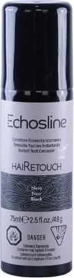 Спрей-корректор Echosline HaiRetouch Мгновенное Закрашивание Корней Черный