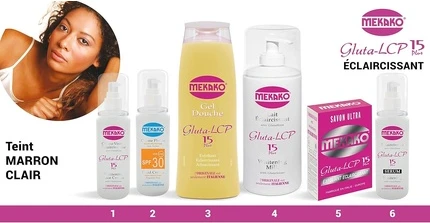 Лосьон для тела Meekako Mekako Milk Gluta LCP