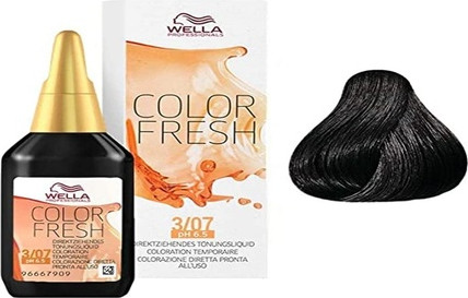Оттеночный бальзам для волос Wella Colour Fresh № 3/07 Темный Натуральный Коричневый
