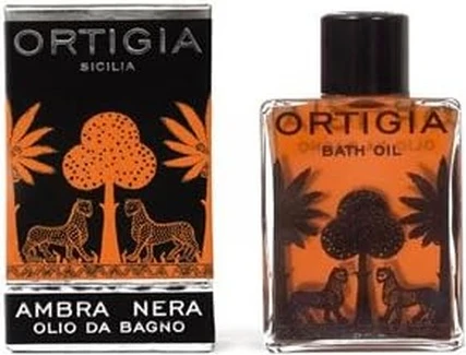 Масло для ванны Ortigia Sicilia Ambra Nera