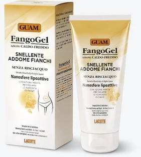 Антицеллюлитный Гель Guam FangoGel для Уменьшения Объема Горячий Холодный с Наносферами Lipactive