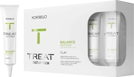 Маска для волос Montibello Treat Naturtech Balance Restore Clay