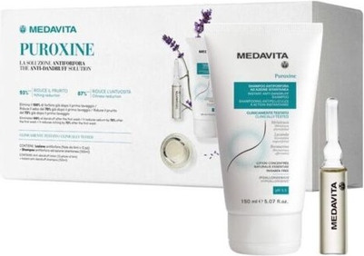 Ампулы для лечения кожи головы и шампунь Medavita