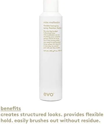 Лак для волос evo Miss Malleable Flexible Hairspray