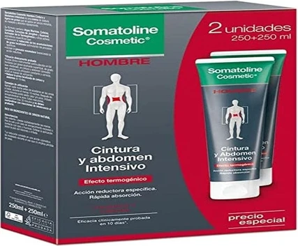 Интенсивный уход Somatoline Men для талии и живота
