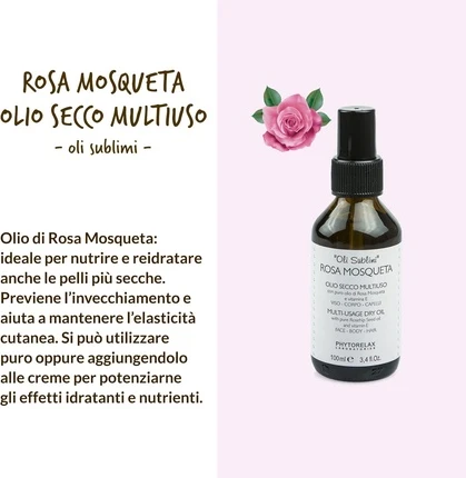 Сухое масло Phytorelax Phytorelax с маслом шиповника