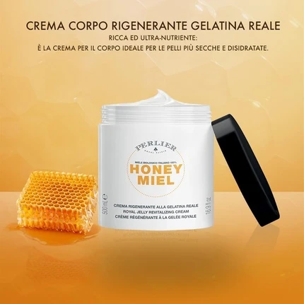Крем для лица Perlier Honey Регенерирующий крем