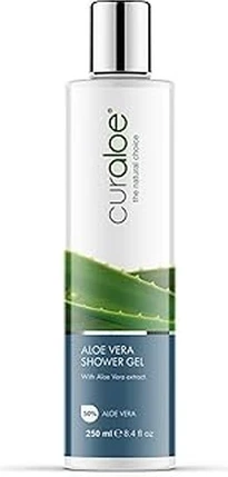 Гель для душа Curaloe Алоэ Вера с 10% чистым гелем Алоэ Вера