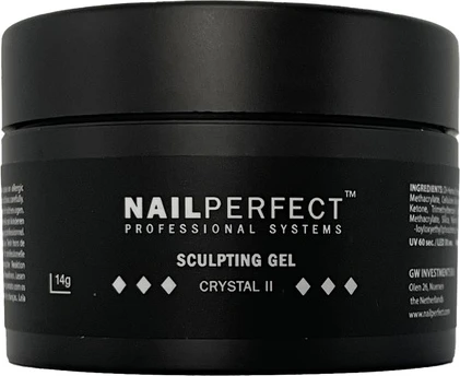 Скульптурный гель для ногтей Perfect Crystal II