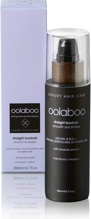 Стайлинговый крем Oolaboo Straight Baobab Smooth Out