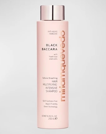 Шампунь Miriam Quevedo Black Baccara Cellular Breathing Интенсивное Увеличение Объема Волос