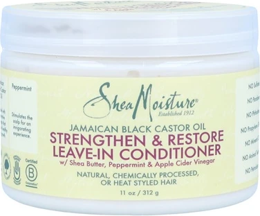 Несмываемый кондиционер Shea Moisture Jamaican Black Castor Oil