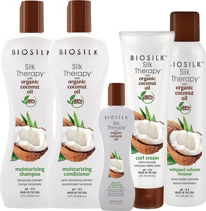 Шампунь Biosilk Silk Therapy с органическим кокосовым маслом