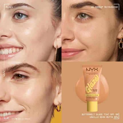Тинт для кожи NYX Professional Makeup Buttermelt Glaze