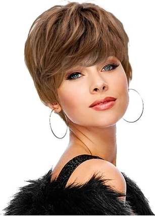 Парик Hairdo Sweet Pixie Теплый Блонд с Темными Корнями