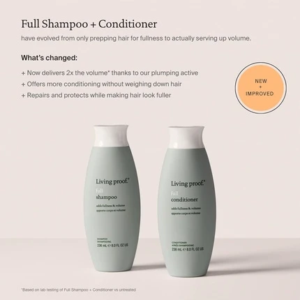 Шампунь и кондиционер для придания объема Full Haircare Living Proof