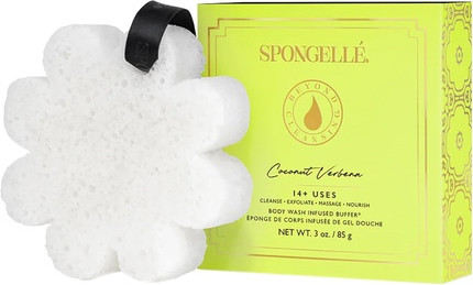 Гель для душа Spongelle Boxed Flower с ароматом кокоса и вербены