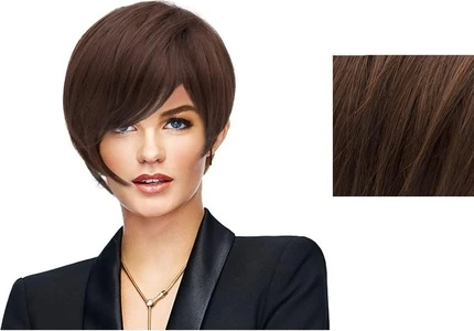 Парик Hairdo Светло-золотисто-коричневый с угловой стрижкой