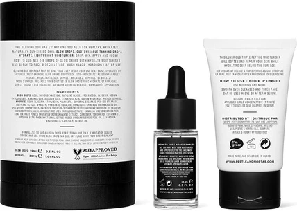 Набор Pestle & Mortar Glowing Duo для автозагара, дорожный комплект