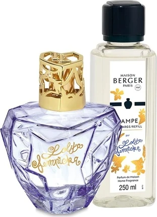 Ароматическая лампа Lampe Berger Lolita Lempicka Parme X3 Подарочный набор