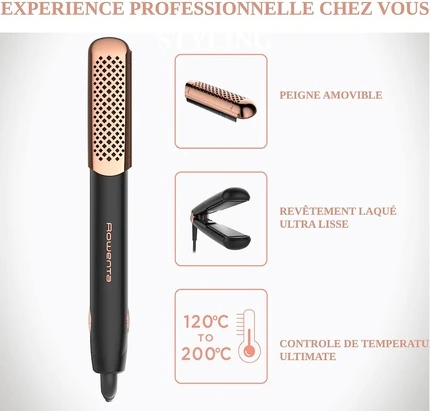 Выпрямитель для волос Rowenta Smooth and Curly Ultimate Experience