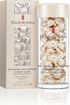 Сыворотка Elizabeth Arden с гиалуроновой кислотой, пептидами и церамидами в капсулах Hydraplumping