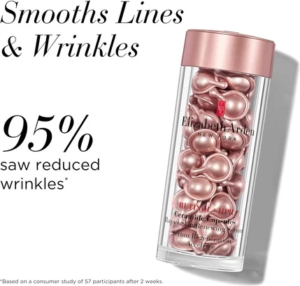 Сыворотка для лица Elizabeth Arden Retinol HPR Ceramide Smooth Repair & Firm 60 капсул