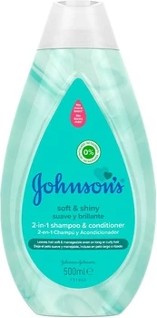 Shampoo and Conditioner Johnson's Baby Soft And Brilliant 2 In 1