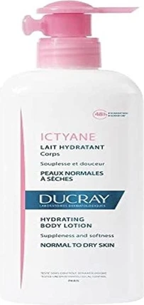 Увлажняющее молочко для тела Ducray