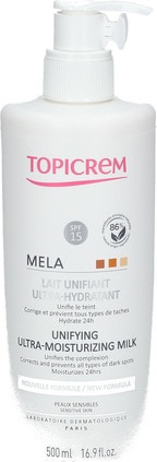 Молочко для тела Topicrem Mela Выравнивающее