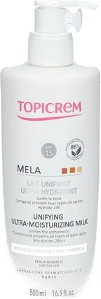 Молочко для тела Topicrem Mela Выравнивающее